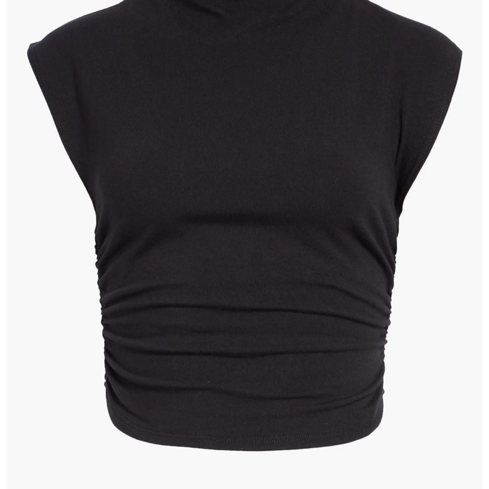 Lindy Ruched Crop Top Reformation - Picture 4 of 7